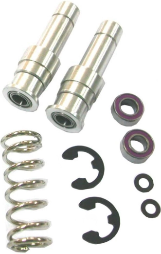 Servoas met kogellagers van aluminium as-1, 2 stuks