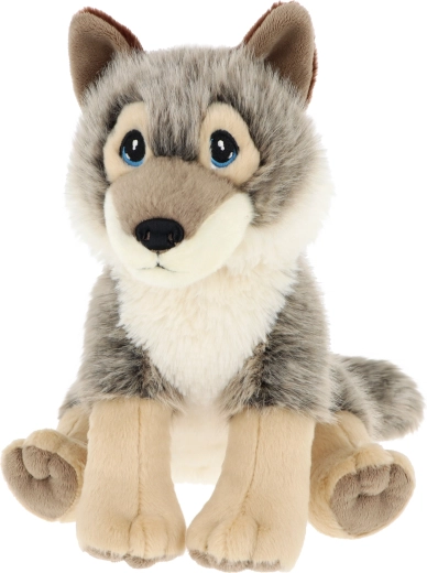 Pluchen wolf Keeleco 25 cm