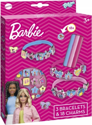 Set voor het maken van armbanden met bedels BARBIE