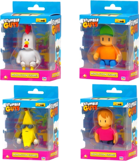 Mini actiefiguur Stumble Guys (verrassing) - 1 stuk