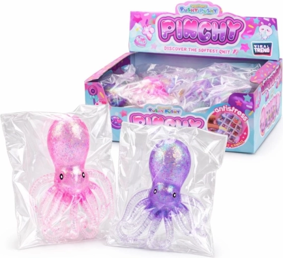 Grote octopus 16 cm rubberen speelgoed