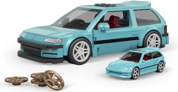 Hot Wheels Speed Series – custom ’90 Honda Civic EF bouwset