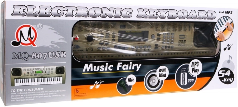 Toetsen met geluidsmodus en microfoon voor kinderen