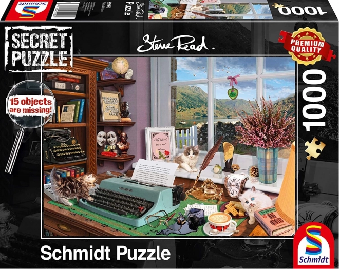 Schmidt Secret Puzzle Op het bureau – 1000 stukjes