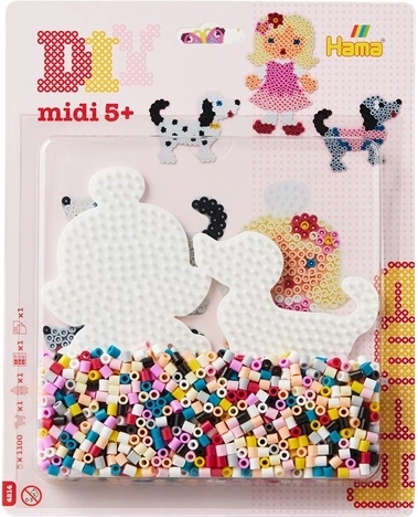 Hama midi strijkkralen – prinsessenset (1100 stuks)