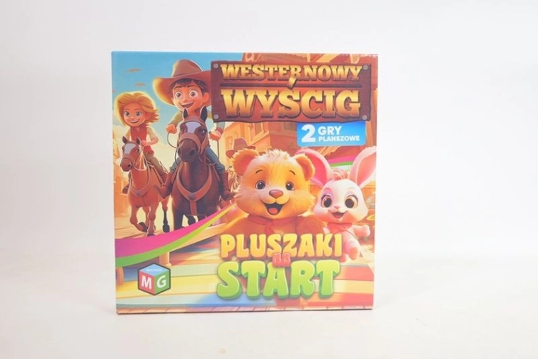 2 spellen: Westernrace / Knuffels aan de start