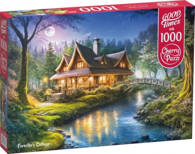 Puzzel CHERRY PAZZI Houthakkershut – 1000 stukjes