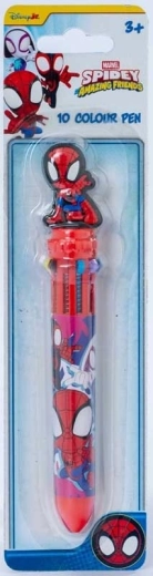 Balpen Spidey met 10 kleuren
