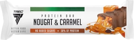 Trec proteïnereep nougat en karamel 46 g
