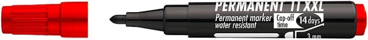 Permanente marker CONCORDE, rood, 3 mm