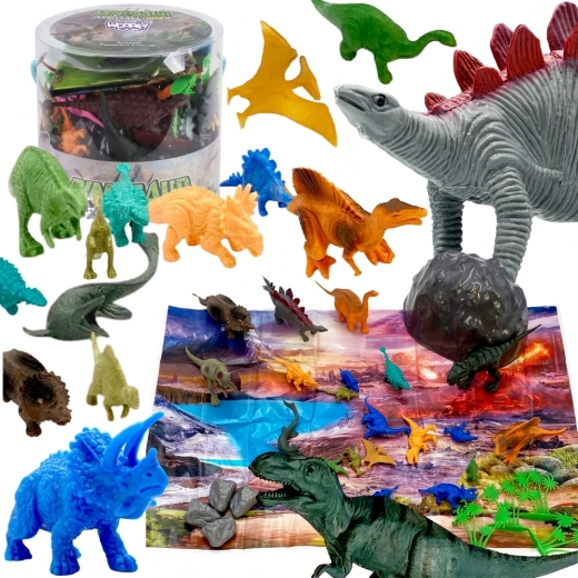 Figurenset Dinosaurussen 34 stuks WOOPIE