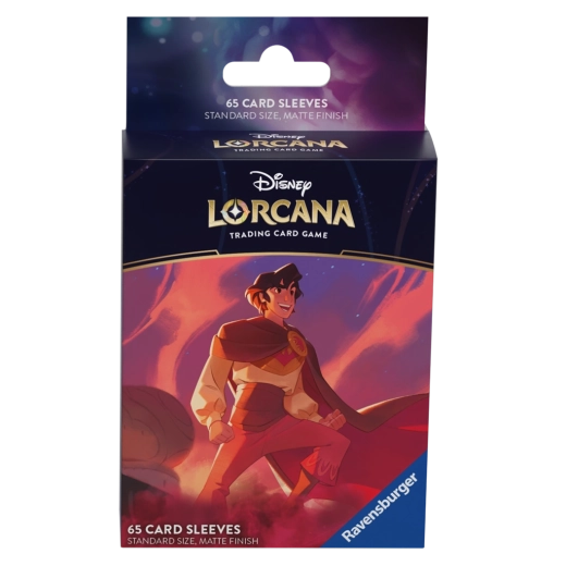 Disney Lorcana set 5: kaarthoezen Aladdin (65 stuks)