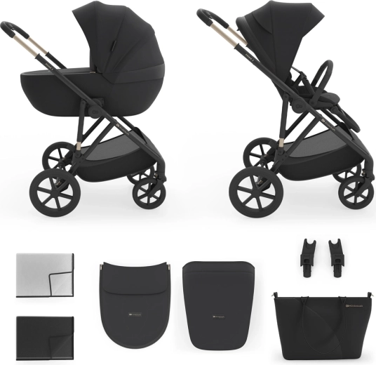 Kinderkraft gecombineerde kinderwagen 2-in-1 Prime 3 Venezian Black