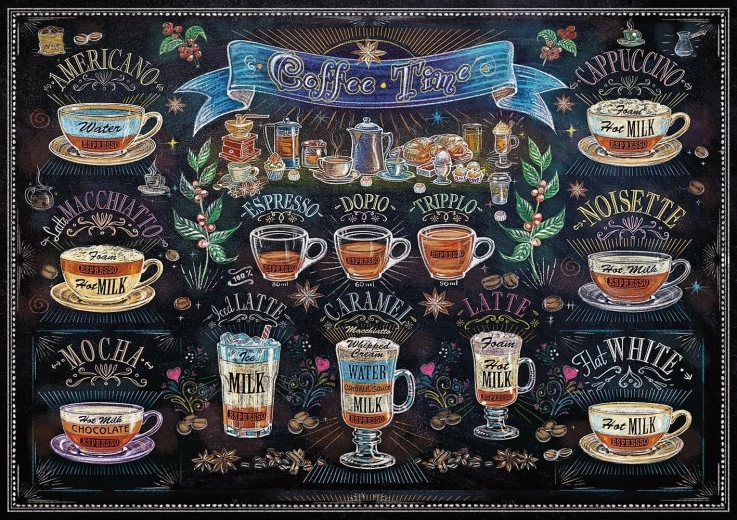 ART PUZZLE Puzzel Tijd voor koffie 1000 stukjes