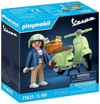 Set figuren Vespa 1969 150 Sprint Veloce lichtgroen