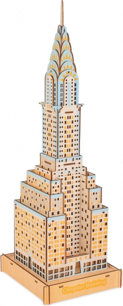 Houten 3D-puzzel Chrysler Building