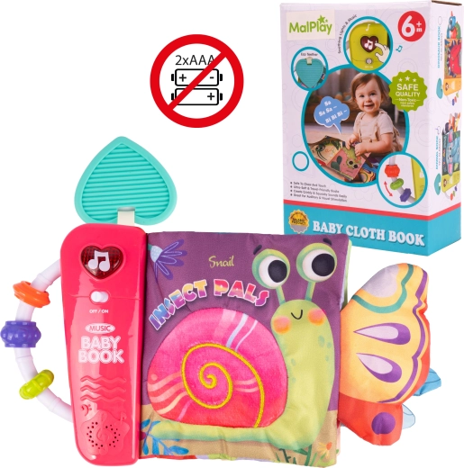 Educatief boekje voor baby’s – insecten