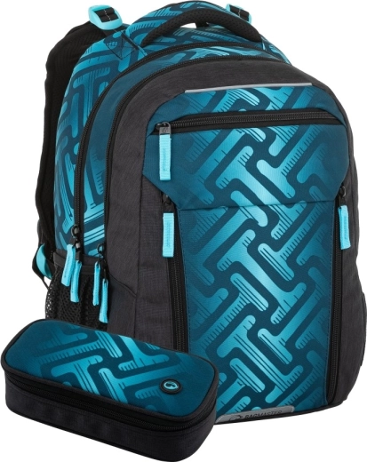 Bagmaster Porto schoolset blauw