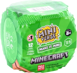 MGA Miniverse – Make It Mini MINECRAFT mini-replica’s (plakset, verrassing)