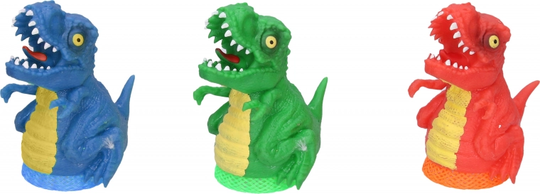 Springende dinosaurus 9 cm