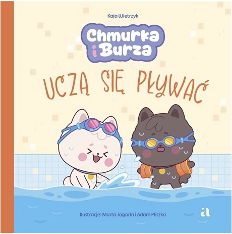 Chmurka i Burza leren zwemmen - 1 stuk