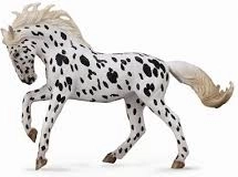 COLLECTA Knabstrupper merrie - zwarte luipaard