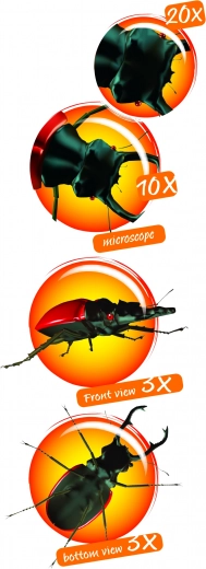 Navir - Observatiebeker met microscoop