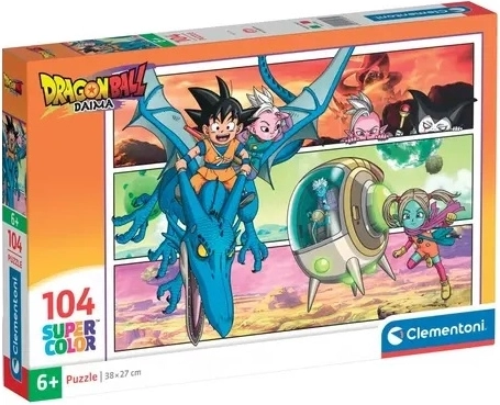 Clementoni puzzel Dragon Ball Daima maxi 104 stukjes