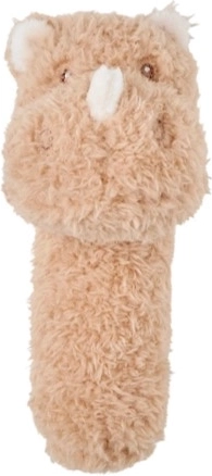 Nattou pluchen rammelaar Teddy neushoorn 14 cm