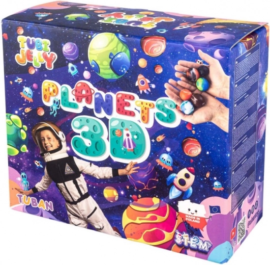 3D Creatieve Set Tubi Jelly Planeten