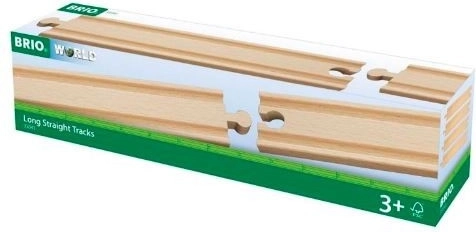Set lange rechte rails