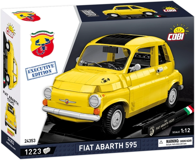 COBI Fiat Abarth 595 Executive Edition bouwset 1:12 (1223 onderdelen)
