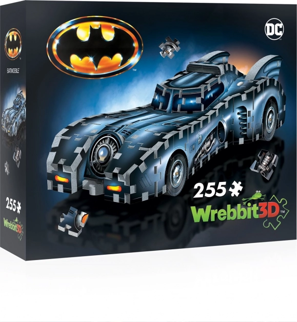 Wrebbit 3D Puzzel Batman: Batmobile 255 stukjes