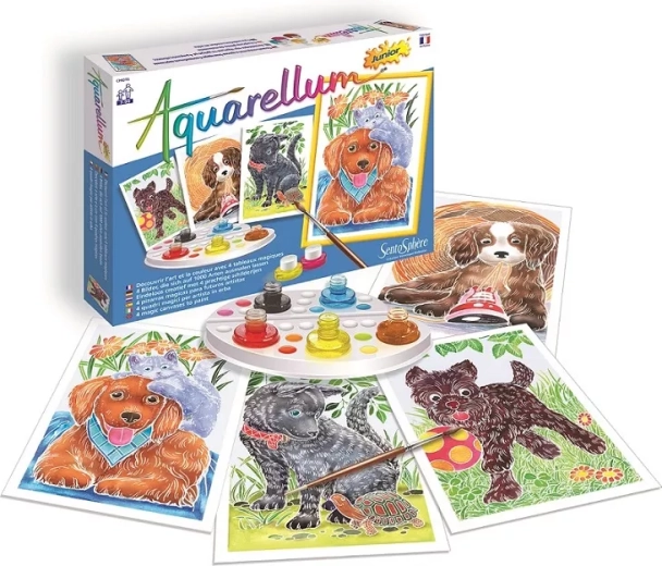Sentosphere aquarelset junior – puppy’s