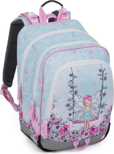 Bagmaster alfa schoolrugzak met drie compartimenten – fee