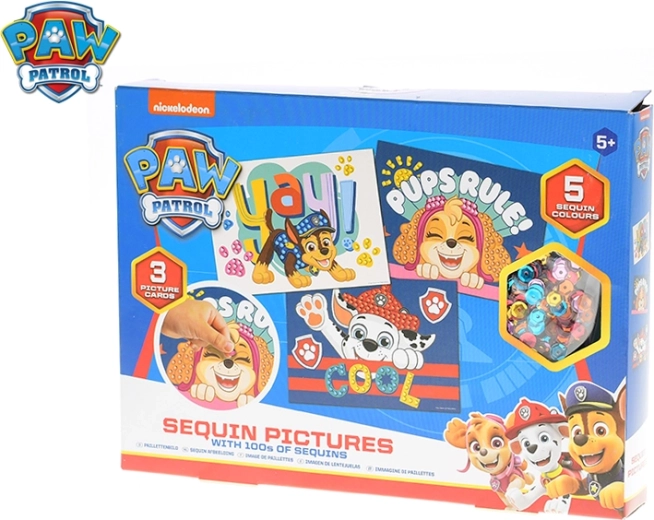 Mozaïekset PAW PATROL – glinsterende plaatjes voor kinderen