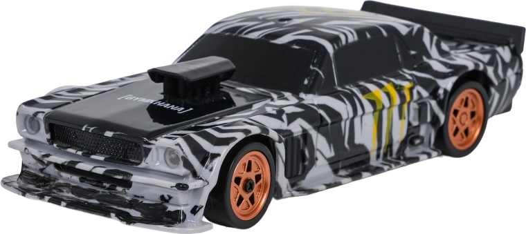 RC driftautootje 1:43 groen met accessoires