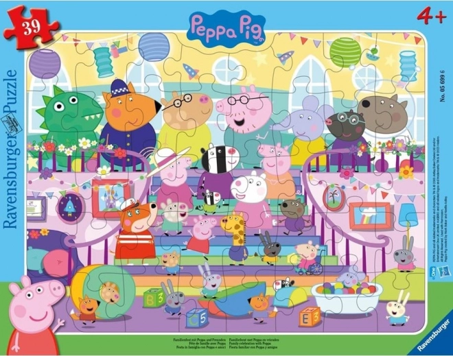 Ravensburger puzzel Peppa Big 39 stukjes