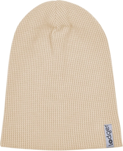 Lodger beanie mutsje ciumbelle ivory (6–12 maanden)