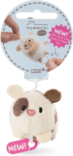 NICI sleutelhanger MyMochi dalmatiër Dalma 5 cm – liggende pluchen talisman met elastiek