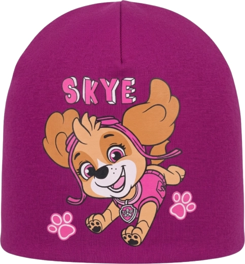 Katoenen kinderpet Paw Patrol Skye lila