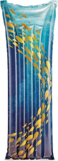 Intex opblaasbaar luchtbed met vismotief 183 × 69 cm