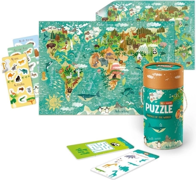 Dodo set puzzel, spel en accessoires – dieren van de wereld