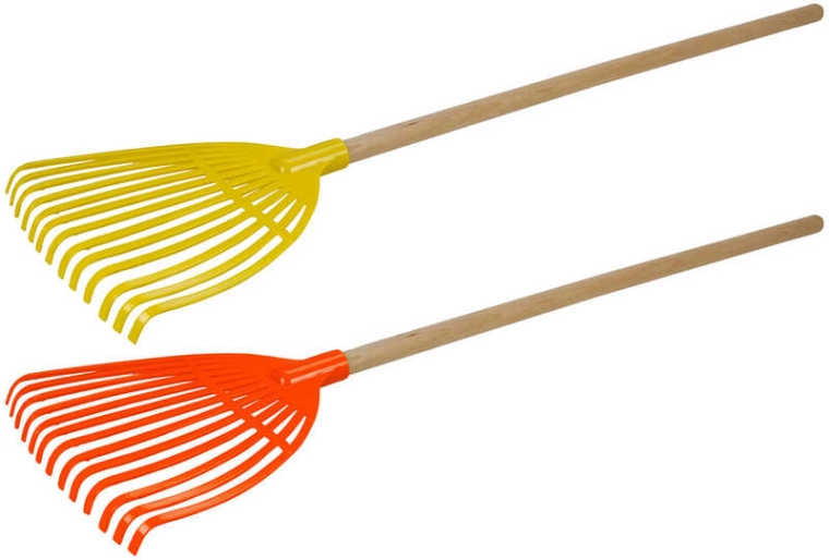 Kindertuingereedschap met houten steel Lena