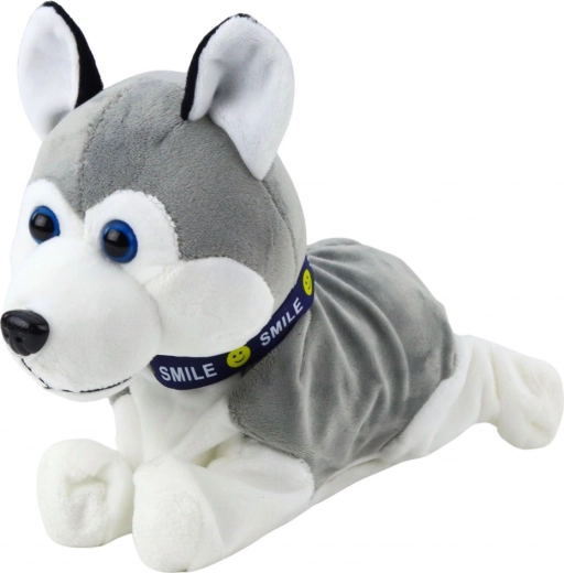 Interactieve pluchen huskyhond
