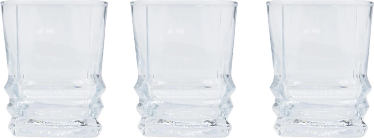 Glazen ELEGAN 80 ml, set van 3 stuks