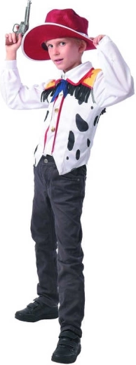 Carnavalskostuum cowboy M (120–130 cm) - 1 stuk