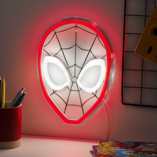 Wand LED neonlicht SPIDER‑MAN