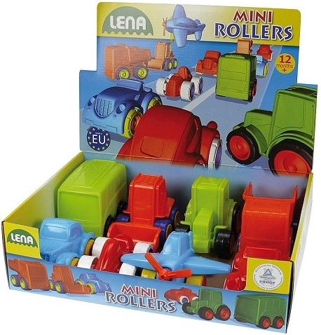 Mini Rollers autootjes voor de allerkleinsten
