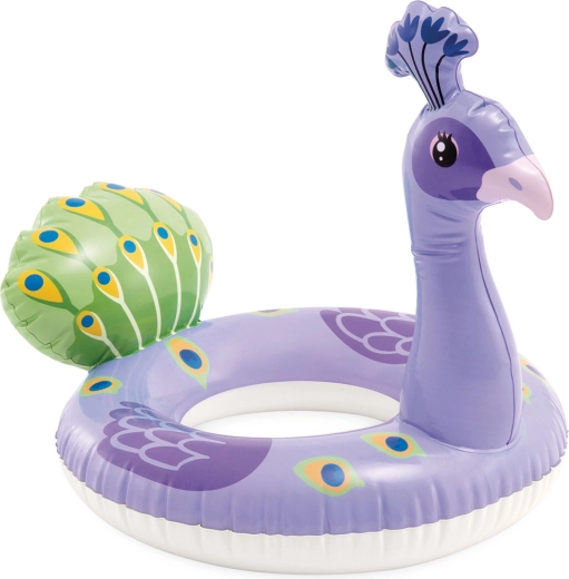 Opblaasbare pauw-zwemband INTEX